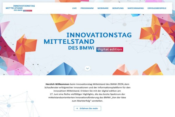 Innovationstag Mittelstand BMWi