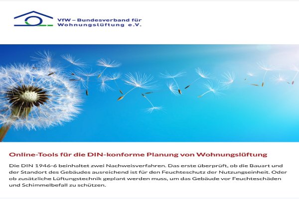 VfW Wohnungslüftung